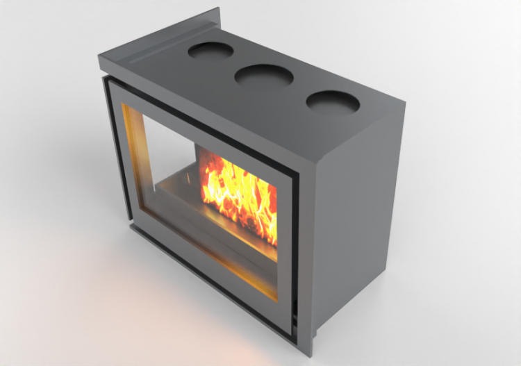 Chimeneas y Ductos 3D - Chimenea de leña - Barbas Bellfires...