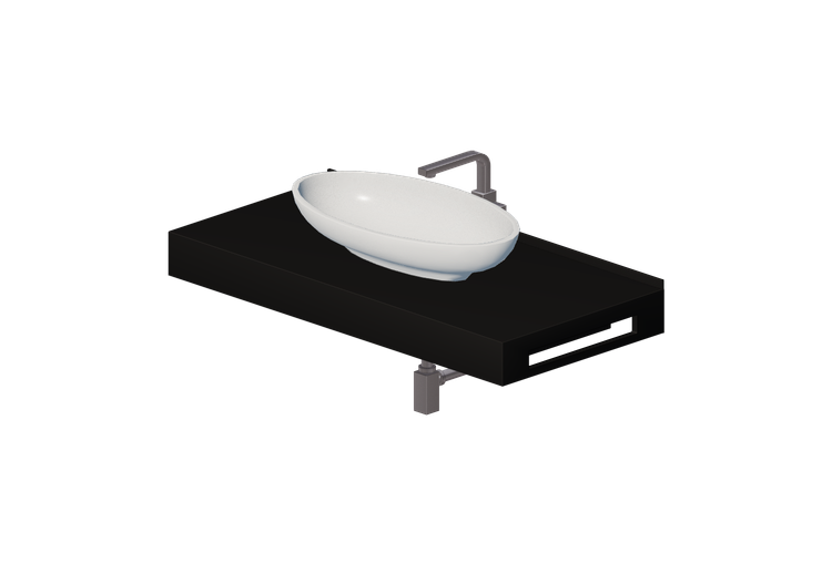 Lavabi 3D - Lavabo Bagno d'appoggio 1010x480mm - Fiora -... Lavabi 3D - Lavabo Bagno d'appoggio 1010x480mm - Fiora -...