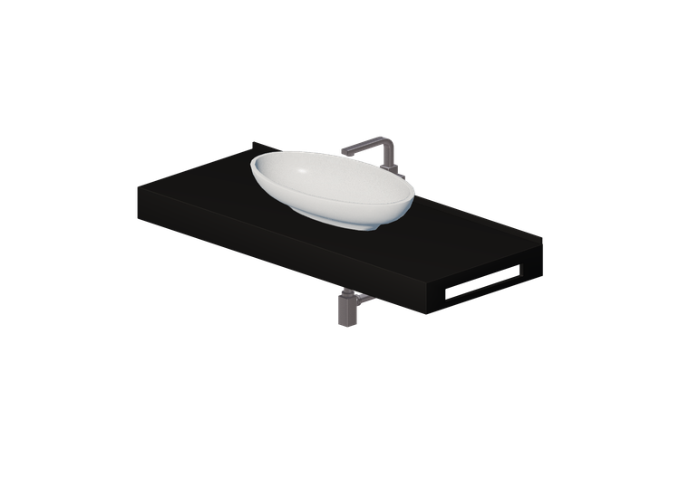 Pias 3D - Cuba de apoio 1210x480mm - Fiora - FPCI3E - Fiora Pias 3D - Cuba de apoio 1210x480mm - Fiora - FPCI3E - Fiora