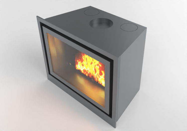 3D Kamine und Schornsteine - Holzkamin - Barbas Bellfires -...