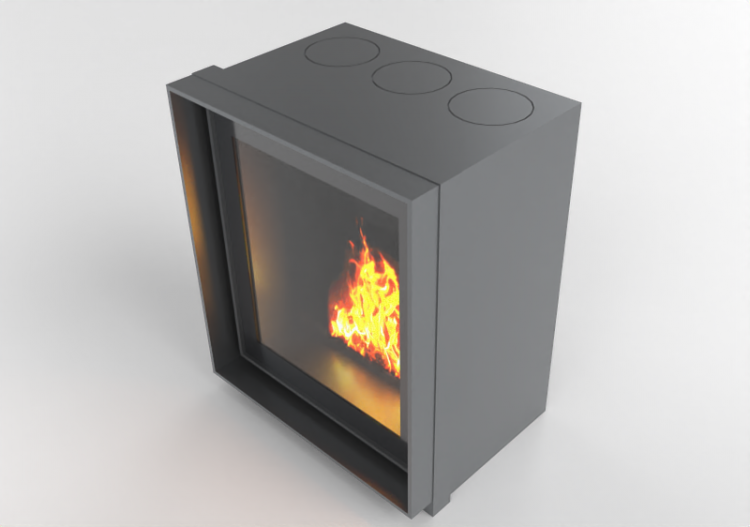 3D Kamine und Schornsteine - Holzkamin - Barbas Bellfires -...