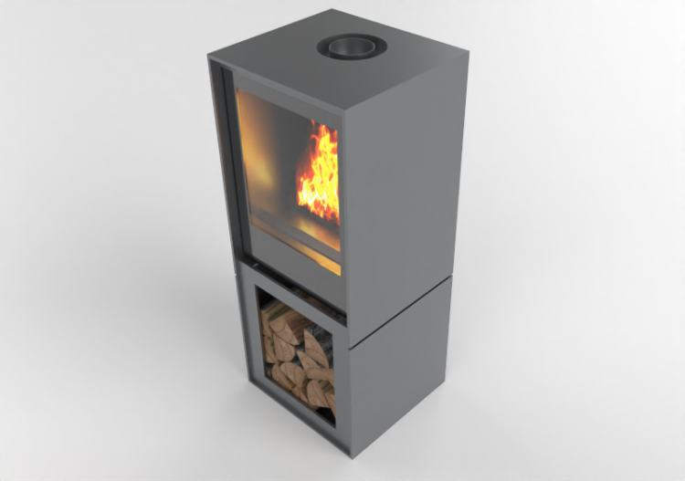 3D Kamine und Schornsteine - Gaskamin - Barbas Bellfires -...