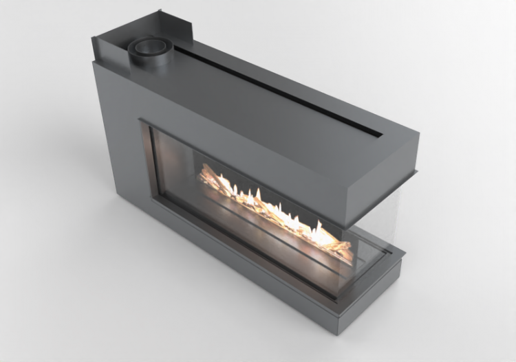 Foyers et Cheminées 3D - Cheminée à gaz - Barbas Bellfires...