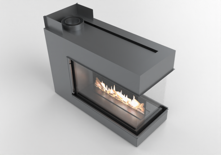 Foyers et Cheminées 3D - Cheminée à gaz - Barbas Bellfires...