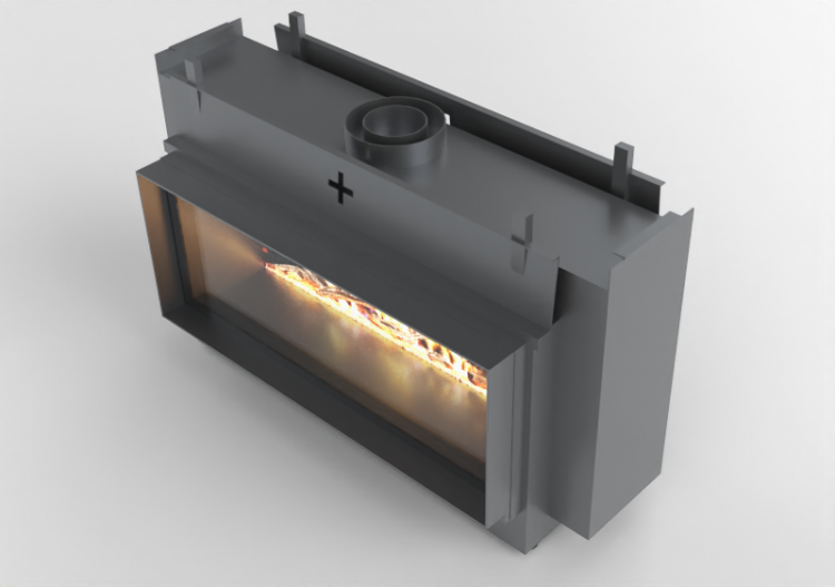 Foyers et Cheminées 3D - Cheminée à gaz - Barbas Bellfires...