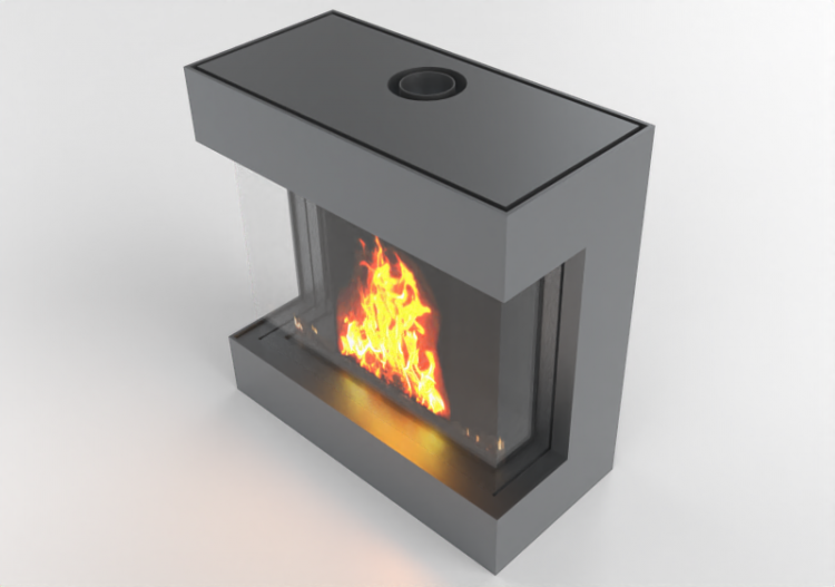 Foyers et Cheminées 3D - Cheminée à gaz - Barbas Bellfires...