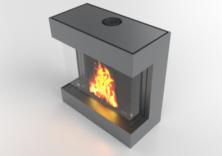 Chimeneas y Ductos 3D - Chimenea de gas - Barbas Bellfires...