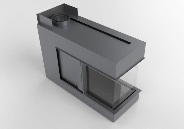 3D Kamine und Schornsteine - Gaskamin - Barbas Bellfires -...