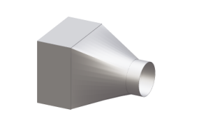 Chapa GALVANIZADA rectangular/circular