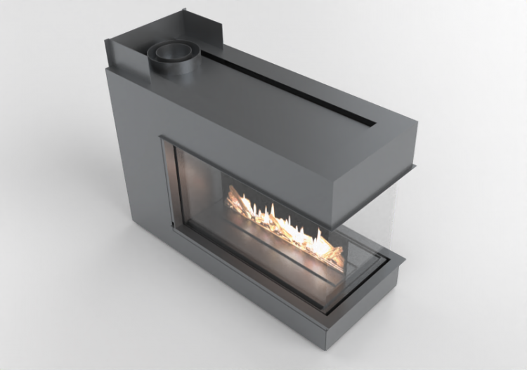 Foyers et Cheminées 3D - Cheminée à gaz - Barbas Bellfires...