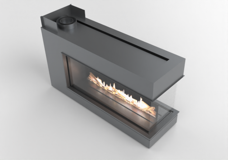 Foyers et Cheminées 3D - Cheminée à gaz - Barbas Bellfires...