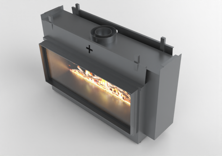 Foyers et Cheminées 3D - Cheminée à gaz - Barbas Bellfires...