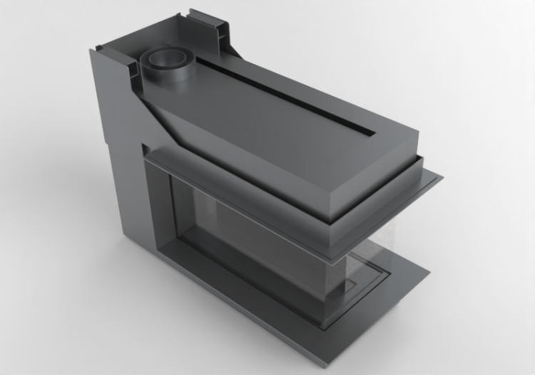 3D Kamine und Schornsteine - Gaskamin - Barbas Bellfires -...