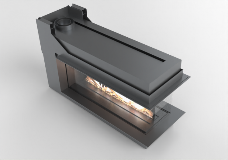 Foyers et Cheminées 3D - Cheminée à gaz - Barbas Bellfires...