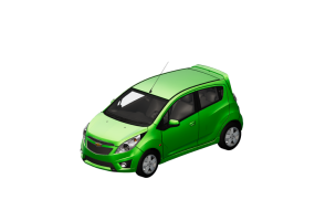 Autom&oacute;veis 3D - 2010 Chevrolet Spark