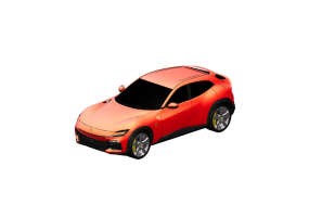 Autom&oacute;veis 3D - 2022 Ferrari Purosangue