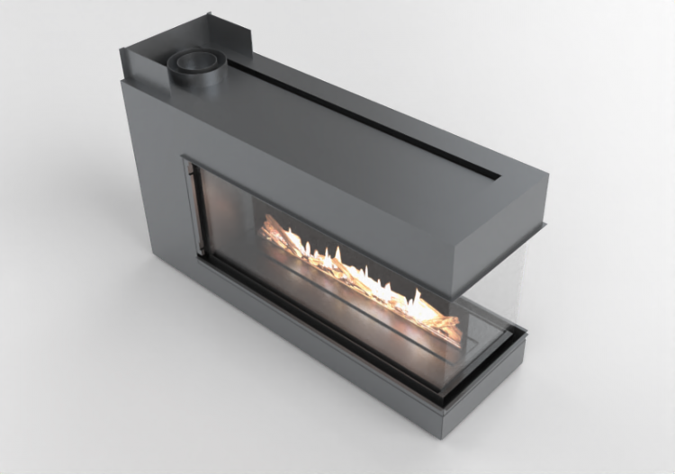 Foyers et Cheminées 3D - Cheminée à gaz - Barbas Bellfires...