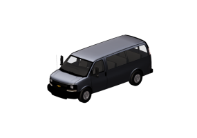 Autom&oacute;veis 3D - 2014 Chevrolet Express 2500