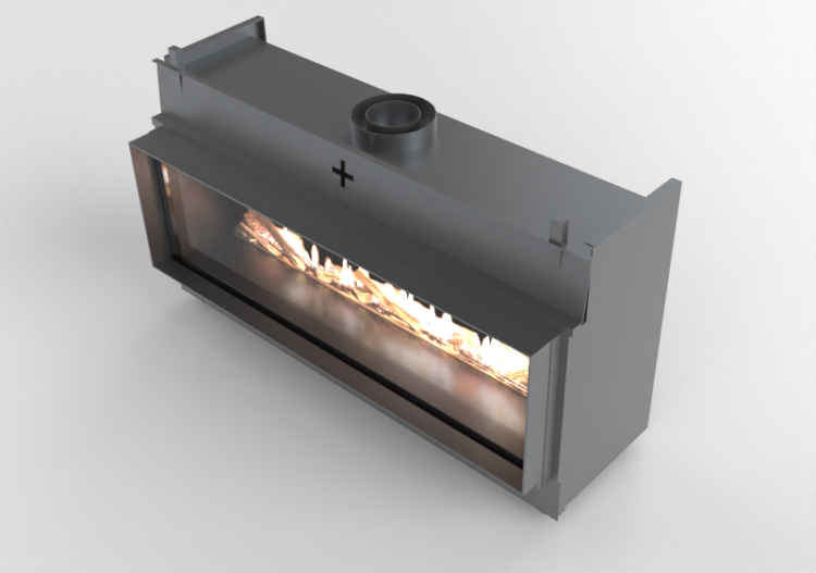 Camini 3D - Caminetto a gas - Barbas Bellfires - Horizon...
