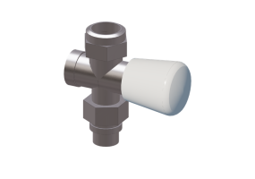 V&aacute;lvula manual recta DN 10 (3/8") para radiadores