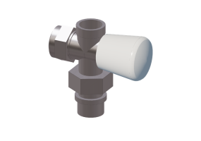 Heizk&ouml;rperventil, Eckform DN 15 (1/2")