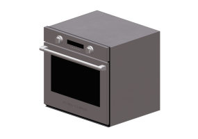 Electroménagers 3D - Four électrique - Fisher & Paykel - WOSV230 N - CA US