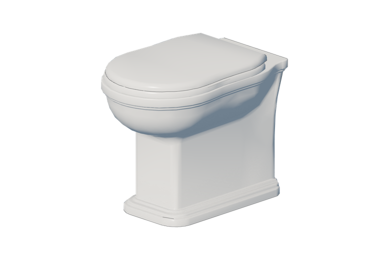 Vasos 3D - Vaso sanitário back to wall - Flaminia - EF117 -... Vasos 3D - Vaso sanitário back to wall - Flaminia - EF117 -...
