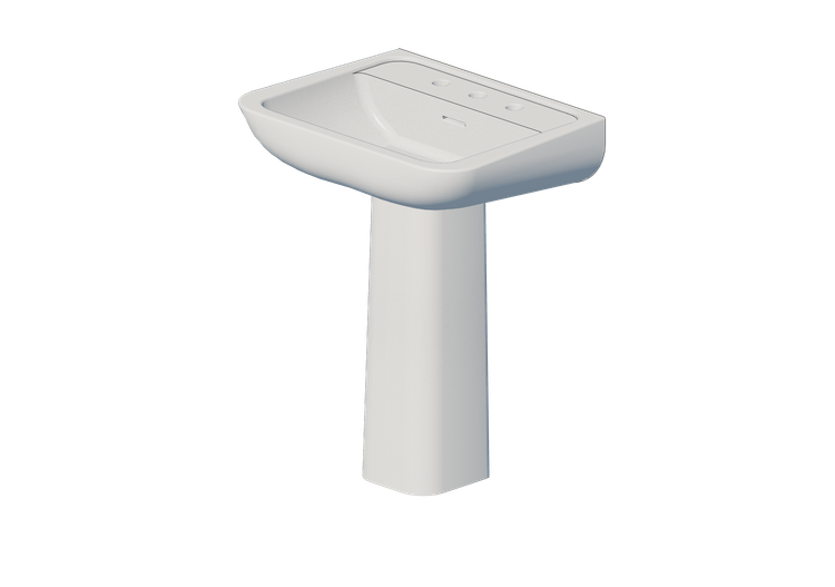 3D Sinks - Wash Basin with support - Flaminia - CM70L+CMC -... 3D Sinks - Wash Basin with support - Flaminia - CM70L+CMC -...