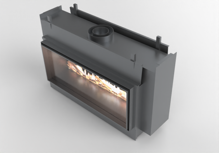 Foyers et Cheminées 3D - Cheminée à gaz - Barbas Bellfires...