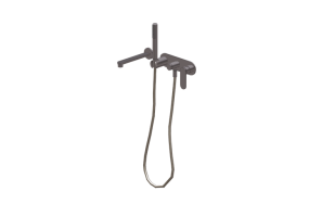 Canillas 3D - Set bañera empotrada con erogación, mesclador y ducha - Flaminia - 112570 - One