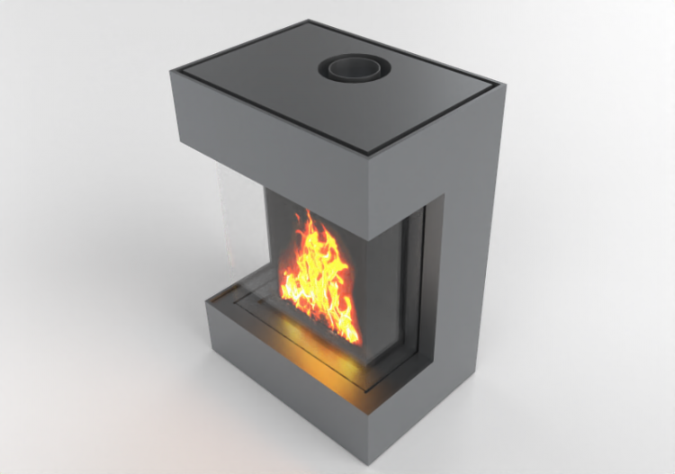 Foyers et Cheminées 3D - Cheminée à gaz - Barbas Bellfires...