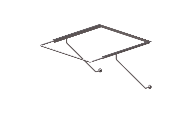 3D Zubehör - Halterung für Waschbecken - Flaminia - STUB60... 3D Zubehör - Halterung für Waschbecken - Flaminia - STUB60...