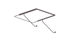 Accessori 3D - Supporto per lavabo - Flaminia - STUB60 - Acquagrande