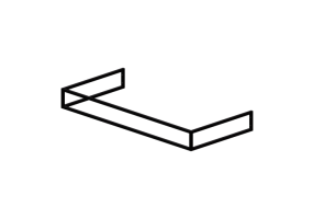 Accessoires 3D - Support pour lavabo - Flaminia - BM105S - Bloom