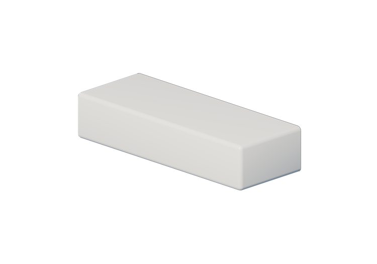 Acessórios 3D - Prateleira de cerâmica - Flaminia - 5090 -... Acessórios 3D - Prateleira de cerâmica - Flaminia - 5090 -...