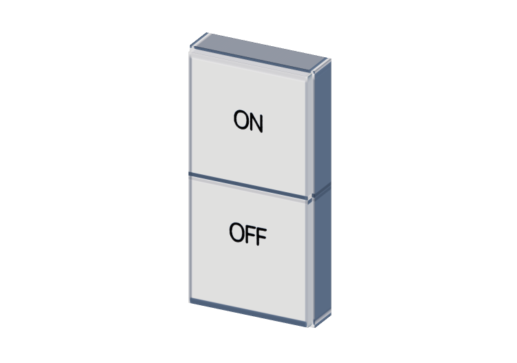 Pulsante ON/OFF - 1 M - ACCA software Pulsante ON/OFF - 1 M - ACCA software
