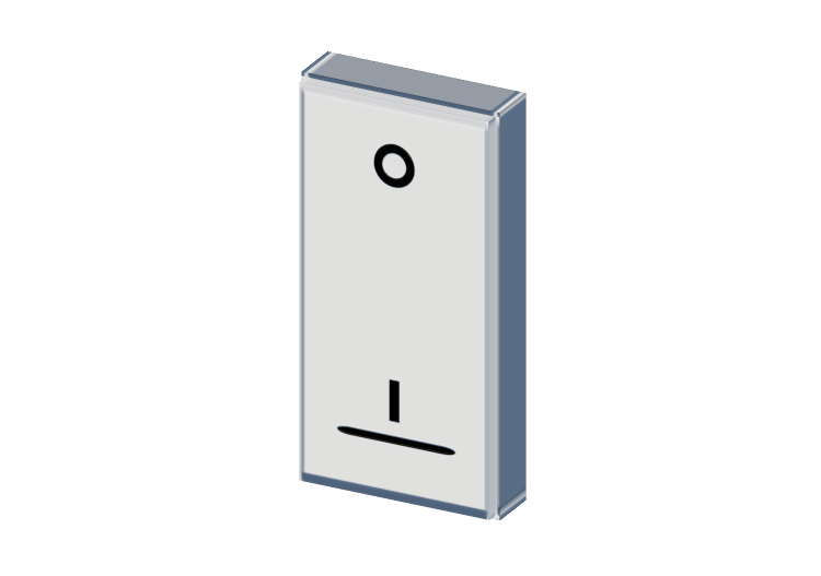 Interruptor bipolar iluminable - 1 M - ACCA software Interruptor bipolar iluminable - 1 M - ACCA software