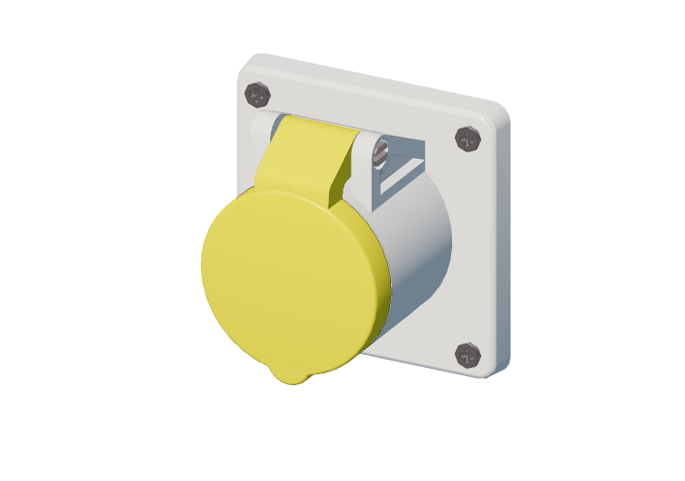 Tomacorriente fijo IP 44 100 V - 130 V - ACCA software Tomacorriente fijo IP 44 100 V - 130 V - ACCA software