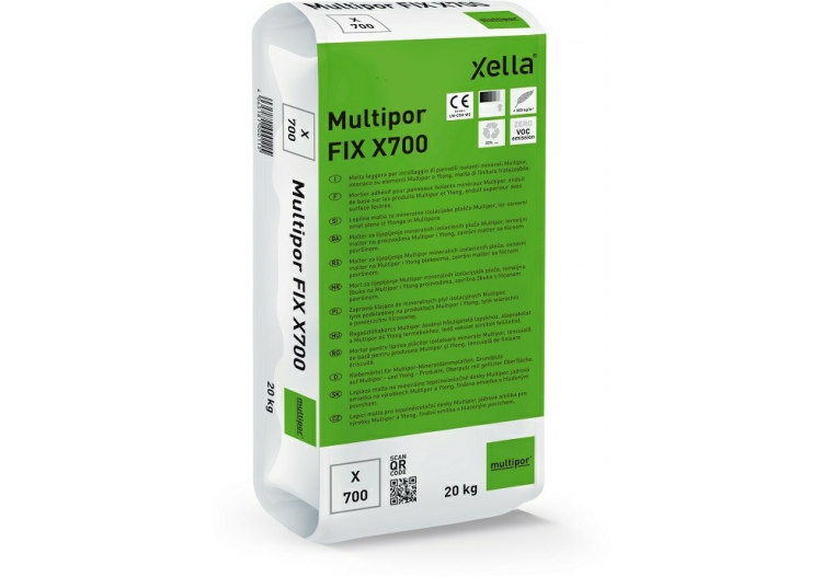 Mortero Ligero Multipor FIX X700 - ACCA software