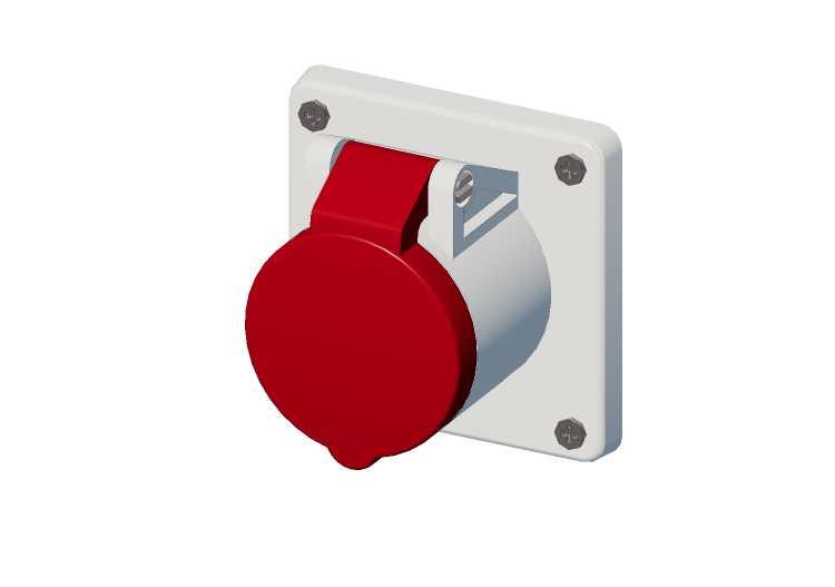 Prise fixe IP 44 380 V - 480 V - ACCA software Prise fixe IP 44 380 V - 480 V - ACCA software