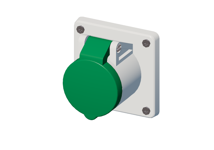 Fixed socket IP 44 50 V - 1000 V - ACCA software Fixed socket IP 44 50 V - 1000 V - ACCA software