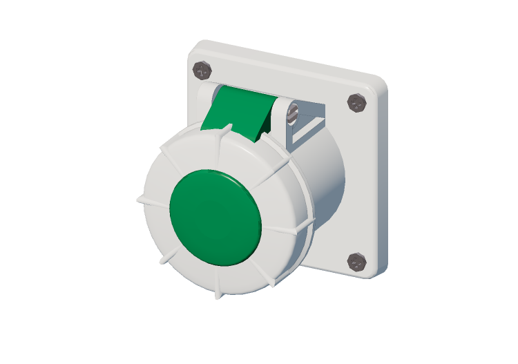 Tomada blindada IP 67 50 V - 1000 V - ACCA software Tomada blindada IP 67 50 V - 1000 V - ACCA software
