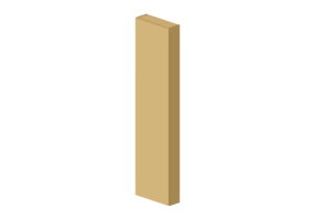 Mobili 3D - Mobile a colonna in legno laccato - Geberit - Geberit iCon - 502.317.JL.1