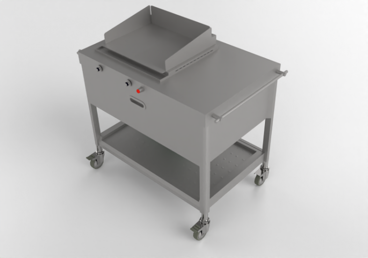 3D Küchen - Gasgrill - Alpes Inox - ACCA software