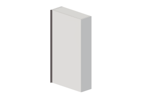 Muebles 3D - Mueble de ba&ntilde;o de pared - Geberit - Geberit Acanto - 500.639.01.2