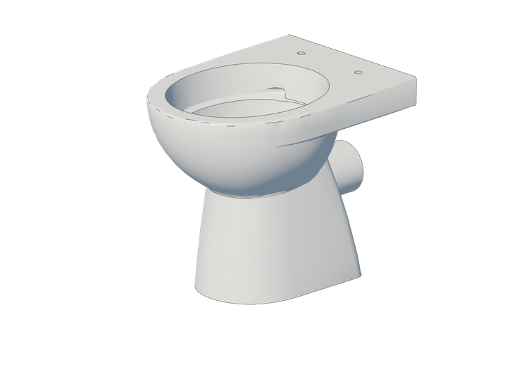 Vase 3D - Wc au sol - Geberit - Geberit Selnova -... Vase 3D - Wc au sol - Geberit - Geberit Selnova -...
