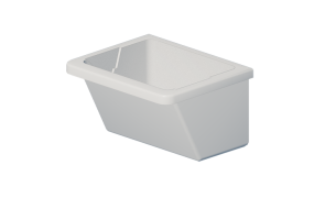 3D Sinks - Ceramic sink - Geberit - Geberit Publica - 500.886.00.1