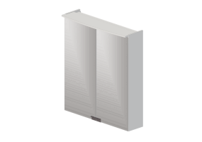 3D Möbel - Spiegelschrank - Geberit - Geberit Option - 500.273.00.1