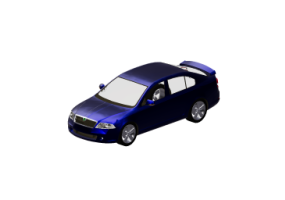 Automobili 3D - &Scaron;koda Octavia RS