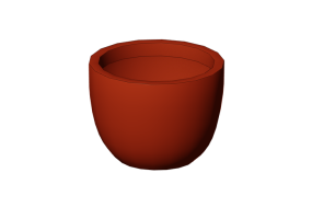Vasos e Cer&acirc;micas 3D - Vaso - Janiale - RO-C2